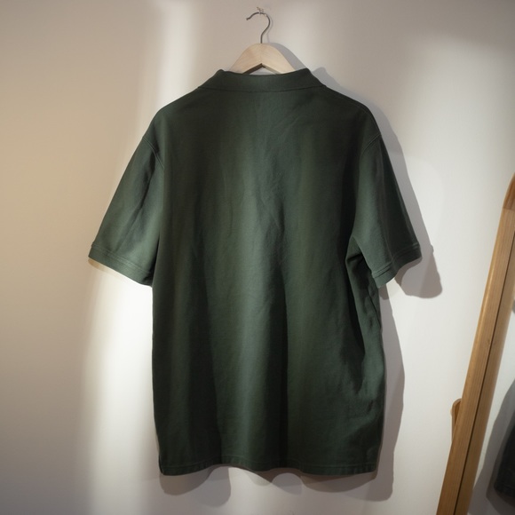 SaddleBred Polo Shirt in Green. Size XL. - Picture 2 of 2